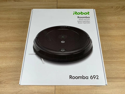 Pre-Owned iRobot Roomba 692 Robot Vacuum-Wi-Fi Connectivity Charcoal Grey R692020 (Fair)
