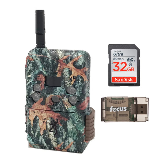 Browning Trail Camera Defender Wireless Pro Scout 18-Megapixel Cellular Trail Camera with SD Card and Card Reader