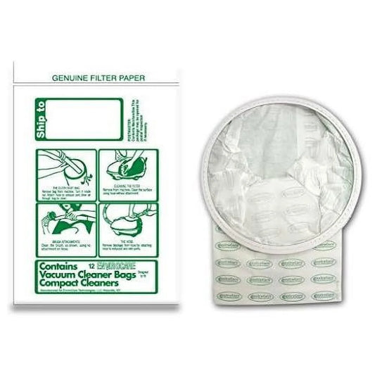 replacement vacuum cleaner bags designed to fit tristar compact canisters 12 pack