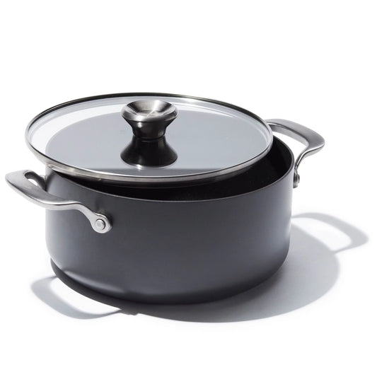 OXO Professional Hard Anodized PFAS-Free Nonstick, 5QT Stock Pot with Lid
