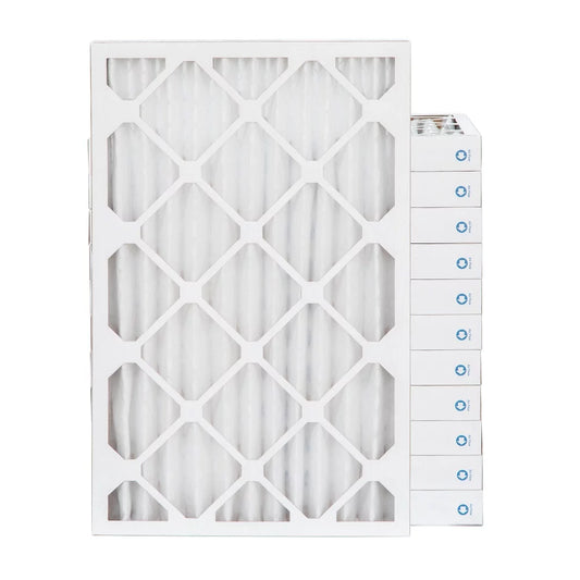 12x24x2 MERV 8 ( MPR 600, FPR 5-6 ) 2 Air Filters for AC & Furnace. CASE of 12. Exact Size: 11-3/8 x 23-3/8 x 1-3/4