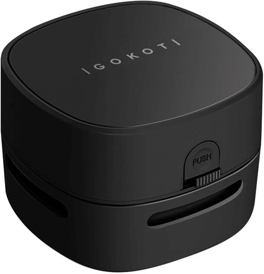 DeskVacuumCleaner, Battery Operated CrumbVacuum, Tabletop Mini Portable Handheld, Design by IGOKOTI (no Battery Included)