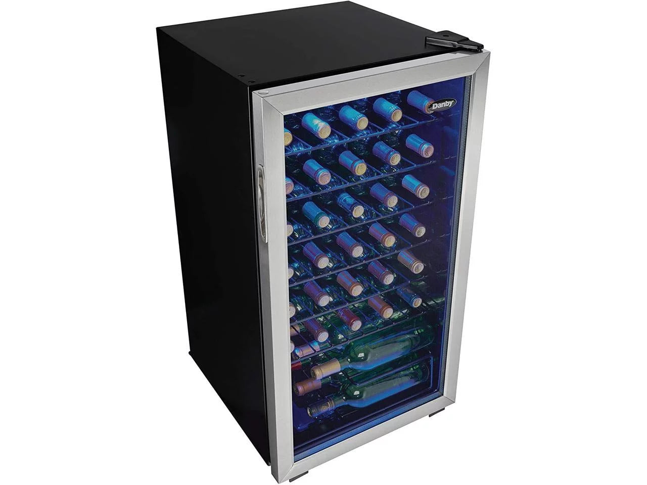 Danby 36 Bottle Free-Standing Wine Cooler in Stainless