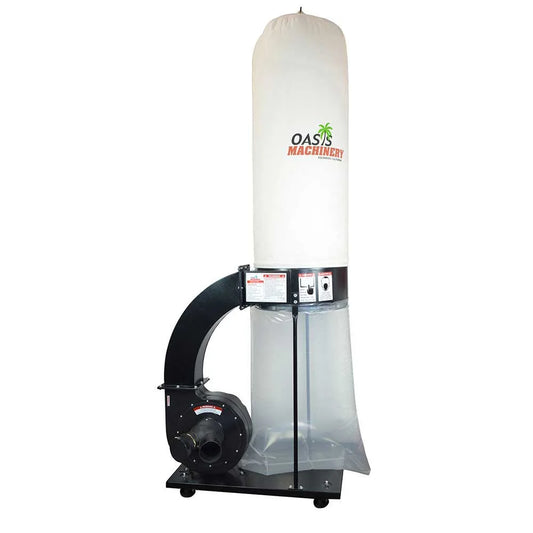 Big Horn DC2000A Heavy Duty 2 HP Wood Dust Collector with free replacement bag