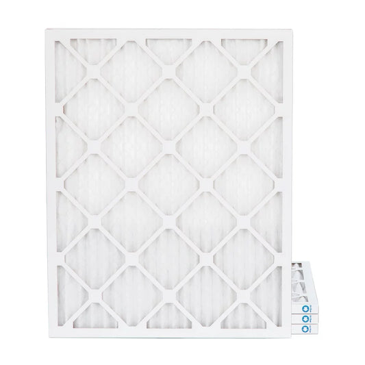 20x24x1 MERV 11 ( MPR 1000, FPR 7-8 ) Pleated 1 Air Filters for AC and Furnace. 4 PACK. Exact Size: 19-1/2 x 23-1/2 x 3/4