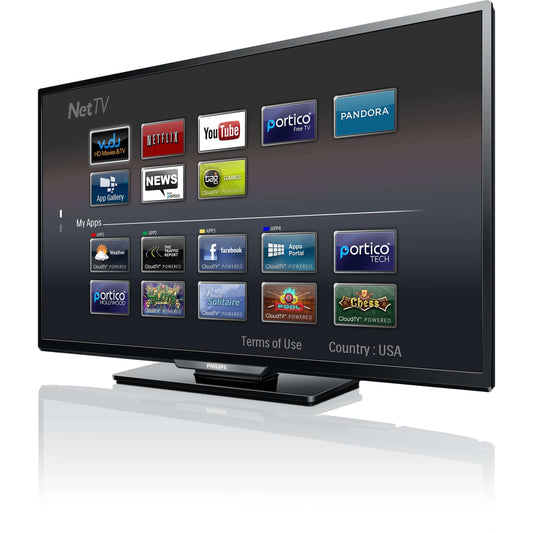 Philips 43 Class HDTV (1080p) Smart LED-LCD TV (43PFL4609)