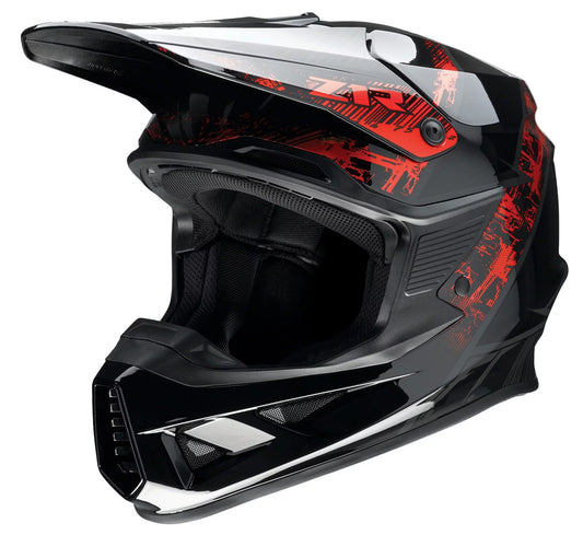 Z1R F.I Fractal MIPS MX Offroad Helmet Red/Black SM
