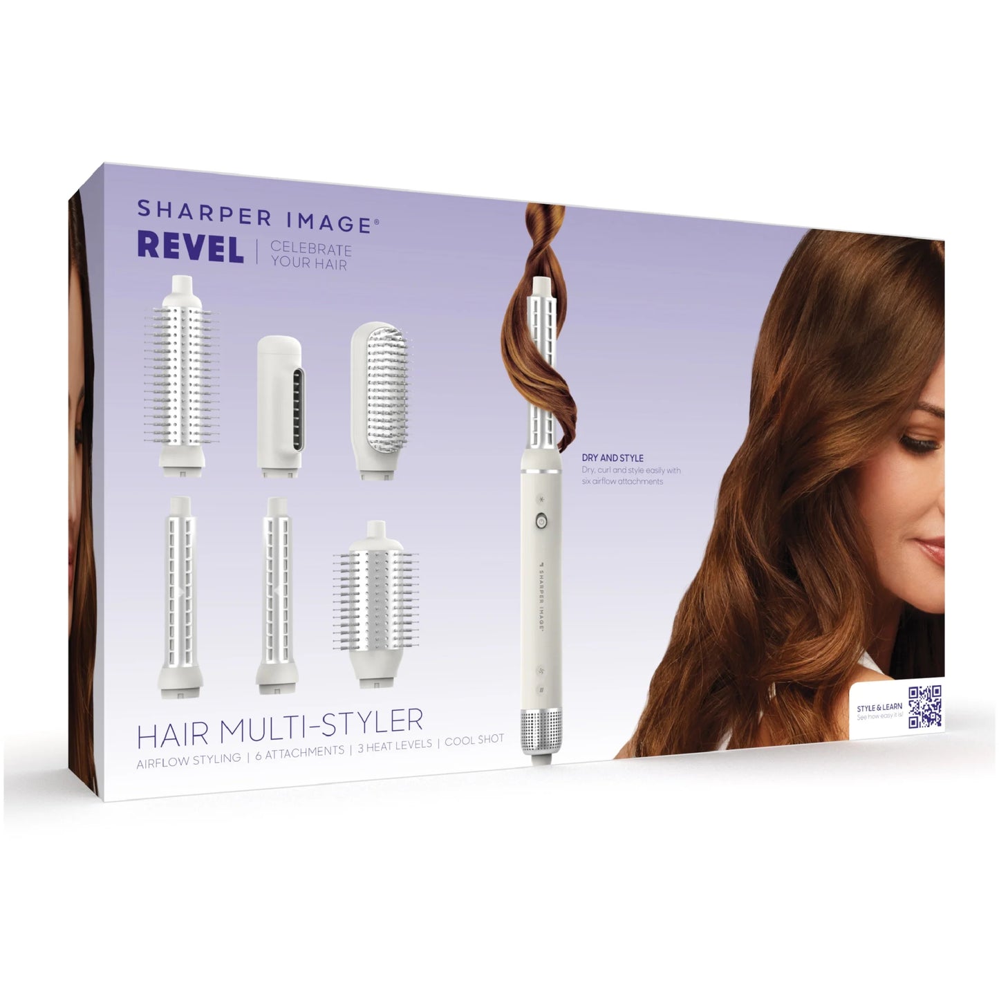 Sharper Image Revel Hair Multi-Styler 6-in-1