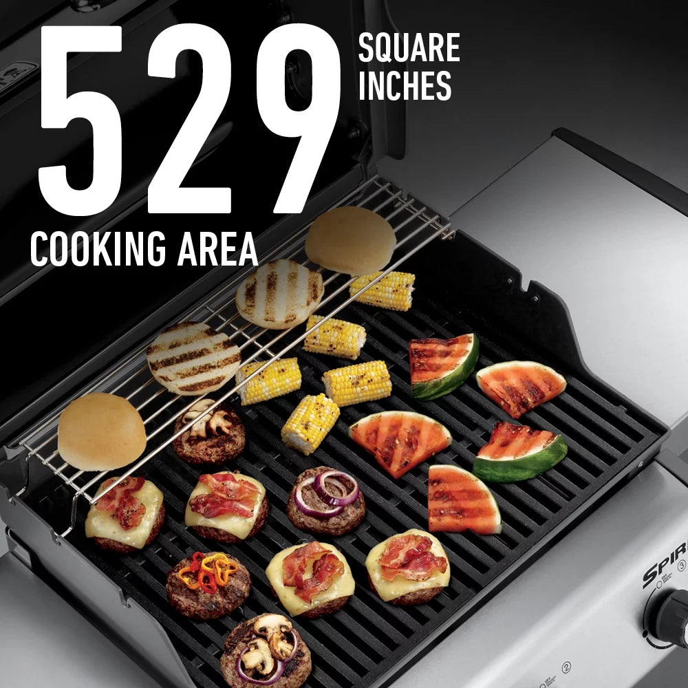 Weber Spirit E-330 Lp Gas Grill Black