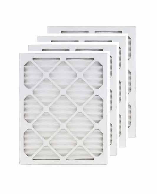 14x14x1 MERV 8 Air Filter/Furnace Filters (4 Pack)