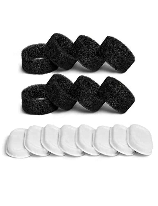 PETLIBRO 8 Packs Replacement Filters for Stainless Steel Cat Water Fountain PLWF003, 4 Months Set of Replacement Filters