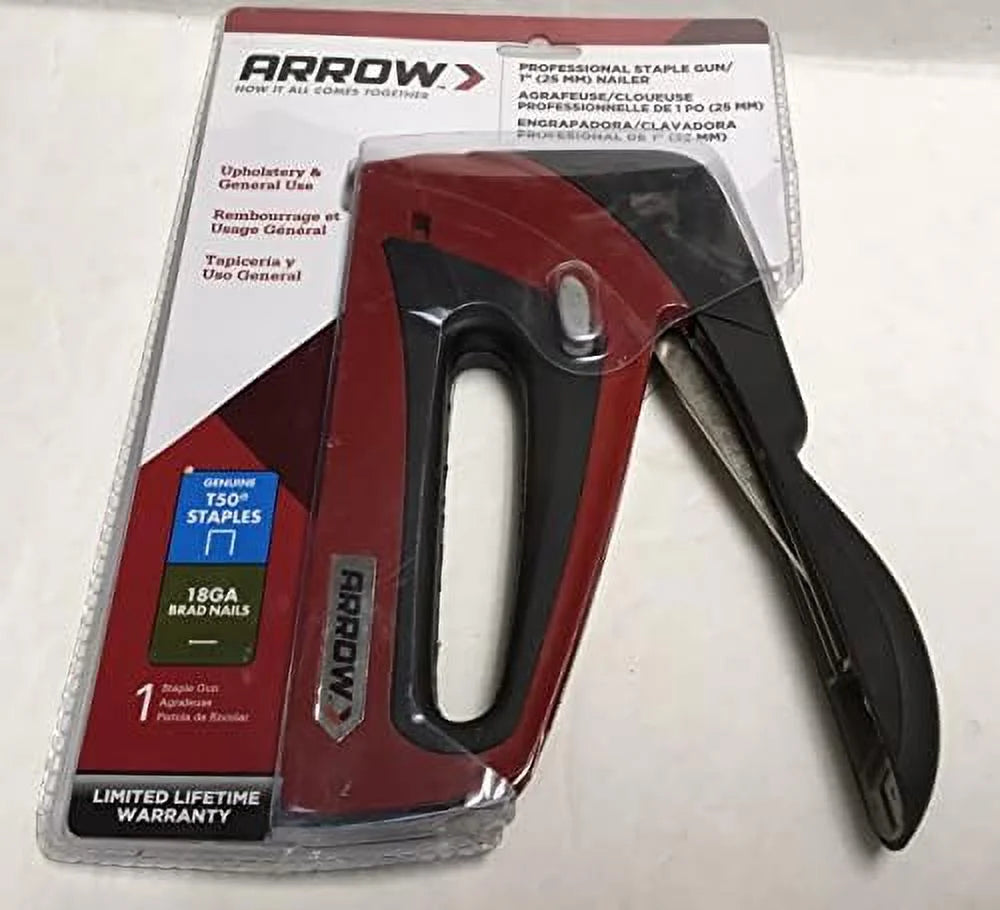 T50RED Red Pro Staple Gun