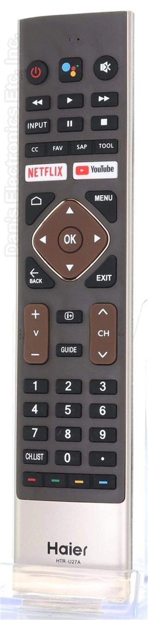 Haier HTRU27A 2022 GOOGLE ANDROID TV Remote Control