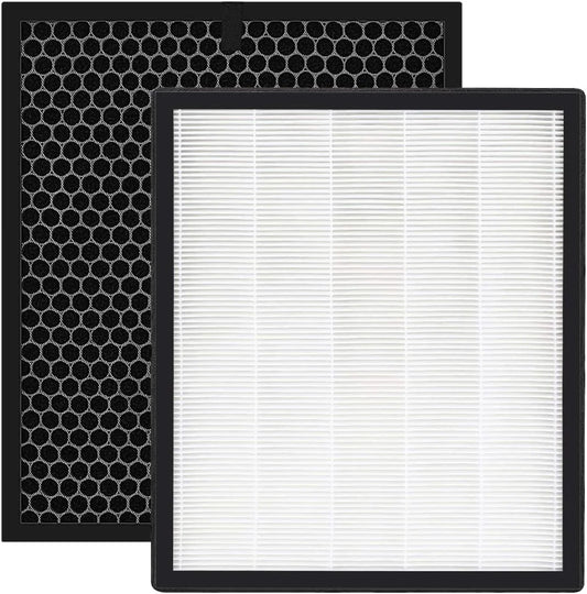 Homeland Goods LV-Pur131 Replacement Filter Compatible with Levoit LV-PUR131, LV-PUR131S, Part LV-PUR131-RF Air Purifier - Include HEPA Filters and Activated Carbon Filters (1)