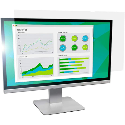 3M 24 Anti-Glare Filter for Widescreen Monitor, Clear
