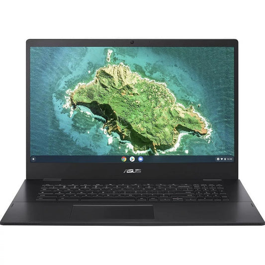 Restored ASUS CX1700CKAWS44FM 17.3 FHD Celeron N4500 1.1GHz Intel UHD Graphics 4GB RAM 64GB SSD Chrome OS Grey (Refurbished)