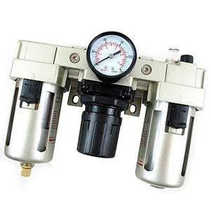 1/2 Filter Regulator Control Moisture Trap Oiler Lubricator for Air Compressor