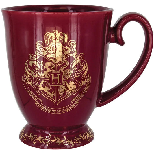 TT UP Harry Potter Red And Gold Hogwarts School Crest Ceramic 10 Oz Coffee Cup Mug, From US