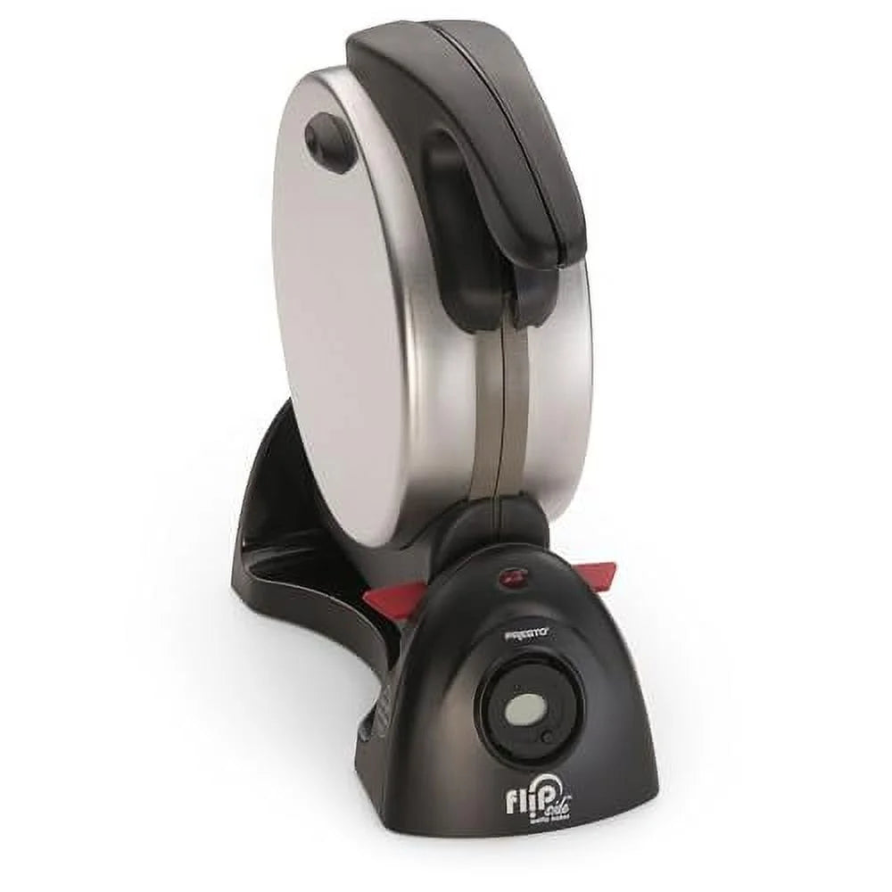 Presto 03510 Ceramic FlipSide Belgian Waffle Maker,Black