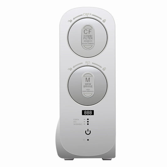 Home Water Purification: 600GPD Tankless Reverse Osmosis Filtration, High Flow, 1.5:1 Drain Rate, 0.0001 Micron Filter