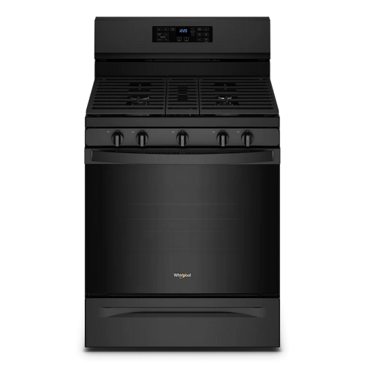 Whirlpool 5.0 Cu. Ft. Whirlpool(R) Gas 5 in 1 Air Fry Oven - WFG550S0LB