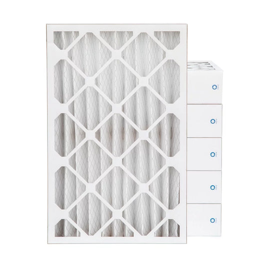 16x25x4 MERV 8 AC Furnace 4 Inch Air Filter. 6 PACK. (Actual Depth: 3-3/4)