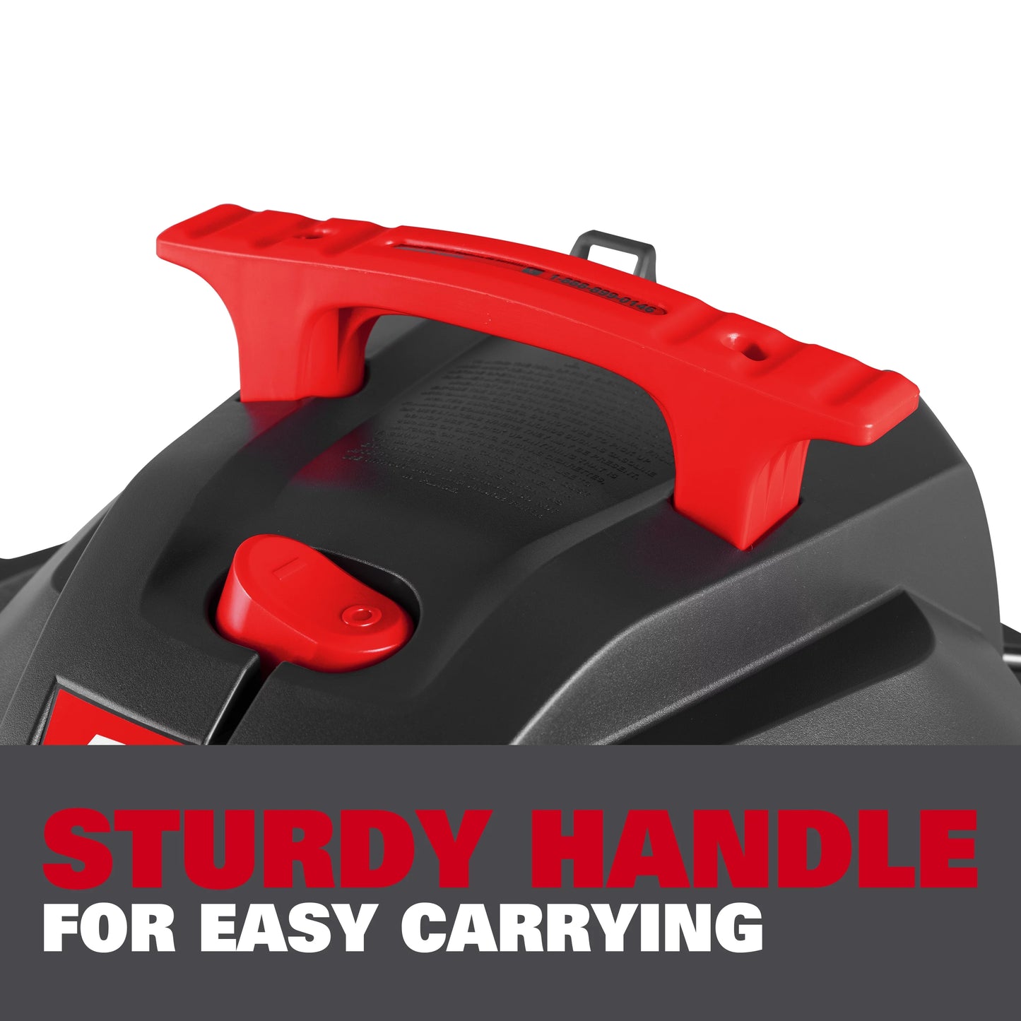 Ecomax 10 Gal 4HP Poly Wet/Dry Vac