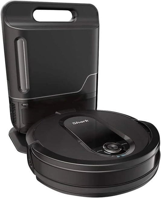 Open Box Shark UR1005AE IQ Robot Vacuum Cleaner with Self-Empty Base - Black