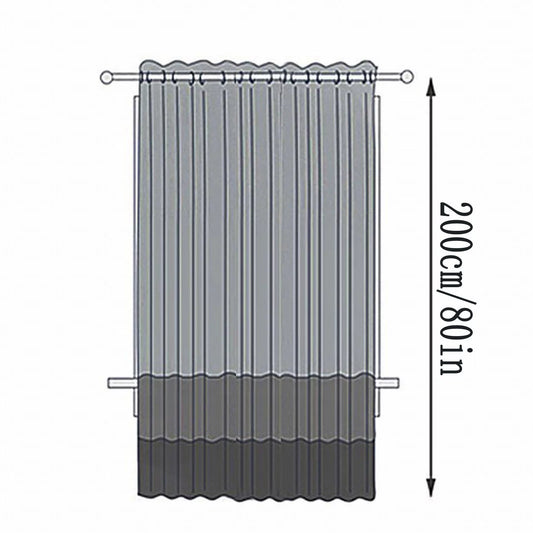 Door Window Bathroom Shower Curtain - Precision Thickened Star Curtain Hollowed Out Star Shade Curtain Double Screen,Machine Washable, Stylish Designs, Soft Voile Drapes