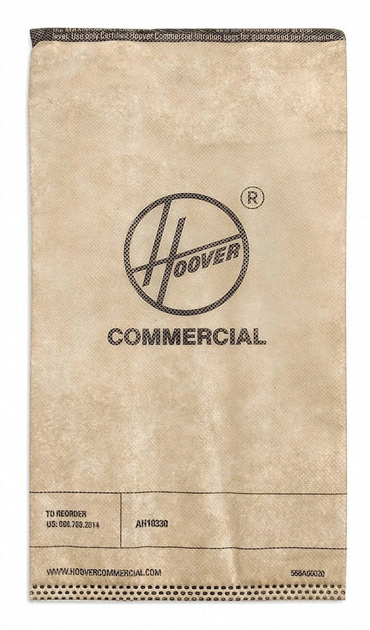 Hoover Commercial Vacuum Bag,28 H,54 L,PK10  AH10330