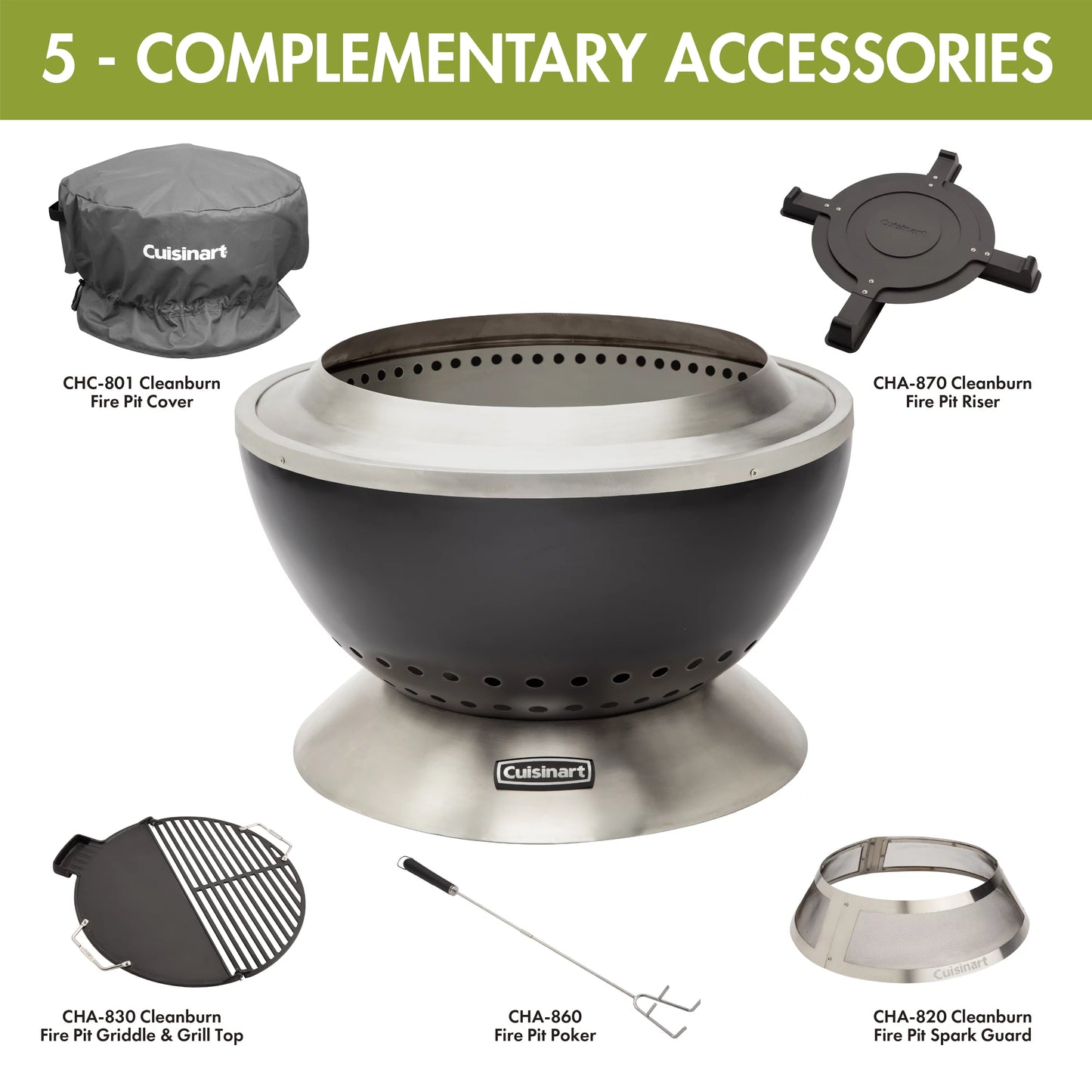 Cuisinart 24” Cleanburn Smokeless Fire Pit