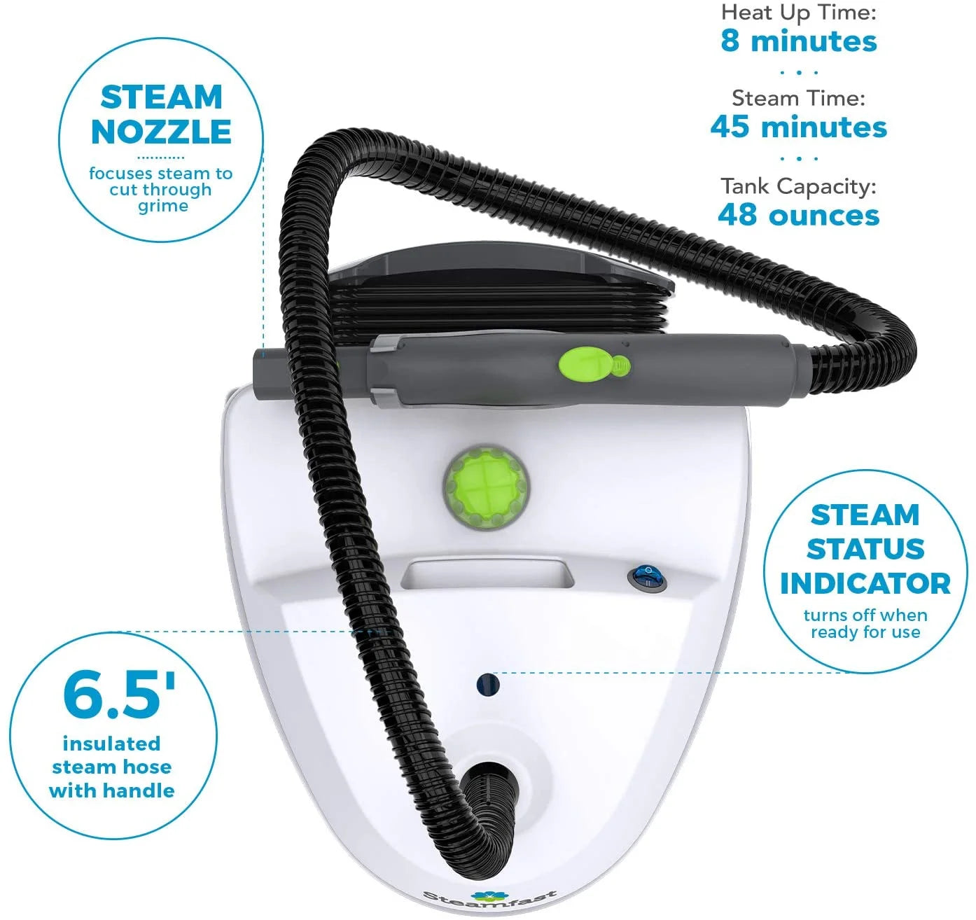 Steamfast SF370 SF-370 Multipurpose Steam Cleaner
