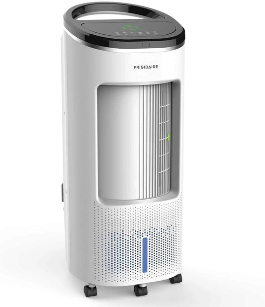 Open Box Frigidaire Portable Indoor Outdoor Evaporative Air Fan and Humidifier - White