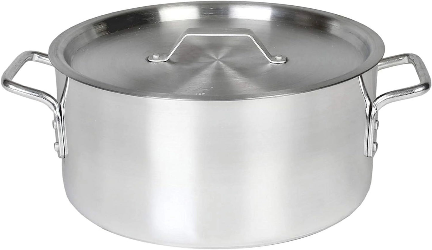 12 Quart Aluminum Braiser With Lid