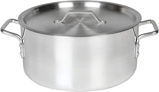12 Quart Aluminum Braiser With Lid
