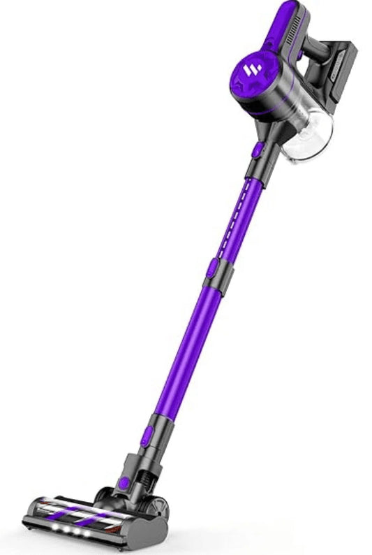 Pre-Owned ZOKER Direct Stick Vacuum Cordless 4 In 1 2200mAh A10PRO No Accessories - Purple (Fair)