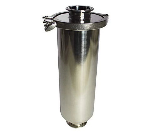 Techtongda 2NPT Water Filter Straight-Type Strainer 100 Mesh for Whole House Water Purification of 304 Stainless Steel #025165