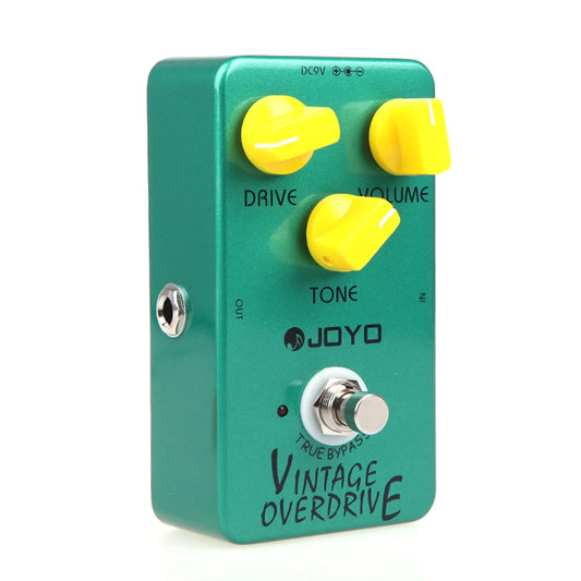Joyo JF,01 Vintage Overdrive Guitar Effect Pedal True Bypass by OWSOO, Enhance Your Guitar Sound