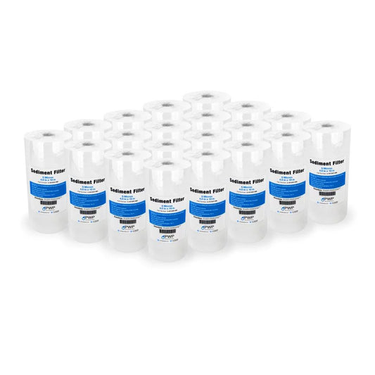 Sediment Melt Blown Water Filter 4.5x10 Jumbo 5 Micron 20 Pack