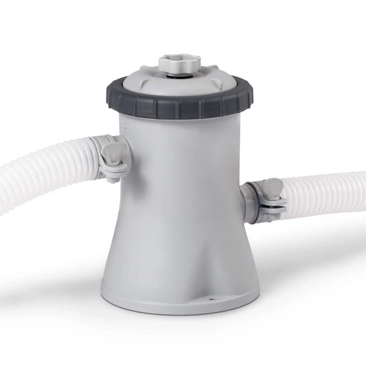 Intex 28601EG 330 GPH Easy Set Swimming Pool Cartridge Filter Pump with GFCI